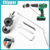ALBO drill-powered sheet metal cutter attachment - image 9