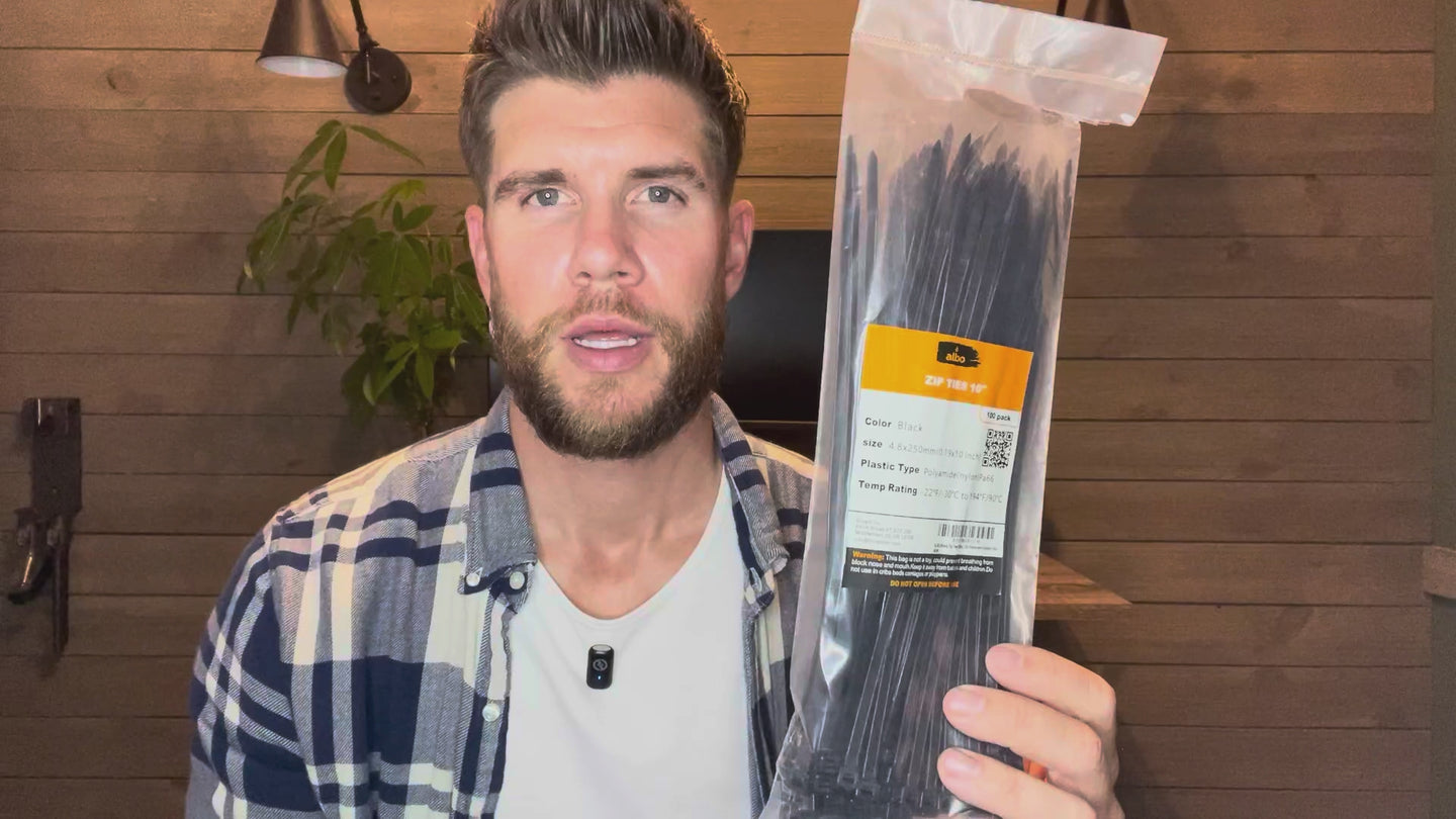 Check out these zip ties! My personal feedback